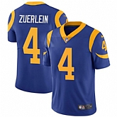 Nike Men & Women & Youth Rams 4 Greg Zuerlein Royal Alternate NFL Vapor Untouchable Limited Jersey,baseball caps,new era cap wholesale,wholesale hats